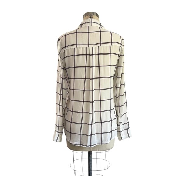 Express Portofino Striped Dress Blouse - S - Picture 5 of 6